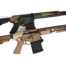 Genesis Gen-12 12GA M81(top) Tri-color Desert (bottom)